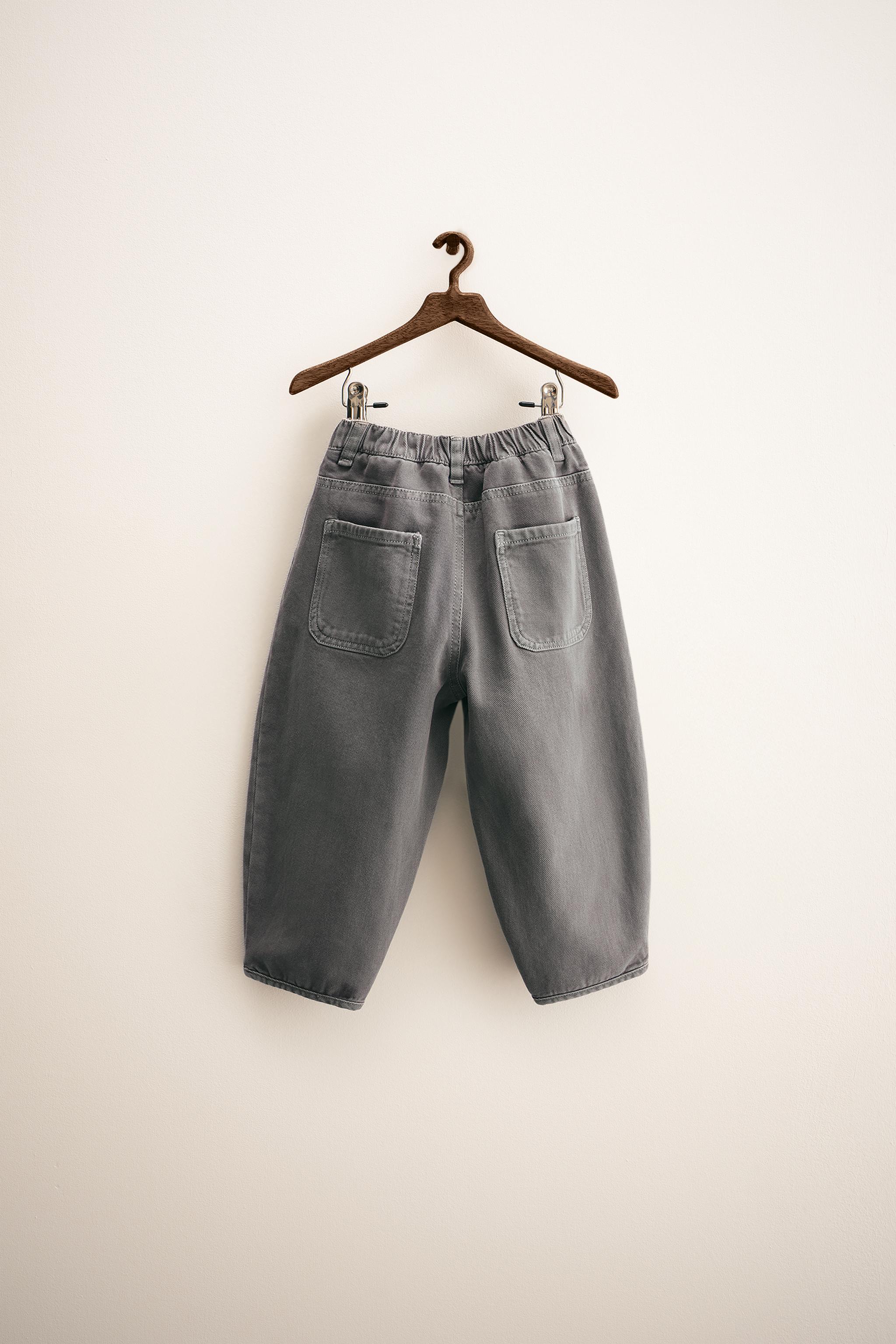 ZARA TIMELESS - WOOL BLEND TWILL BALLOON PANTS